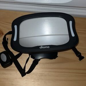 Diono baby car light up mirror, good condition